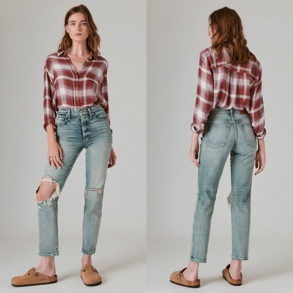 Lucky Brand Denim - Lucky Brand High Rise Drew Mom Jean
